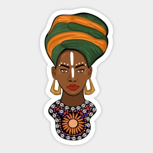 African woman 5 Sticker